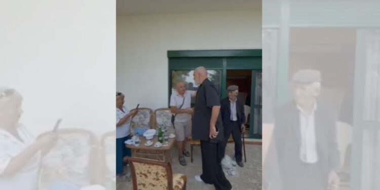 Video/ Ku je o Skënderbeu i Shqipërisë, Rama takohet me të moshuarit në Pogradec: Vendi i shpëtuar është…
