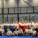 Video/ Një gjak, dy ekipe: përballja Shqipëri-Kosovë në Lojërat Mesdhetare nën tingullin e këngës së Adem Jasharit