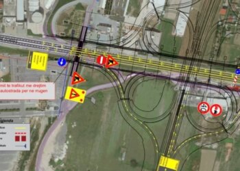 Zgjerimi i superstradës Tiranë–Durrës, ARRSH: Aksi bllokohet pas mesnatës më 6–7 gusht për mbi 4 orë
