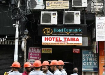 Zjarr i madh në hotel në Kalkuta, Indinë: të paktën 9 viktima dhe disa të plagosur