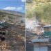 Zjarr mbi repartin ushtarak pranë Gjirokastrës, flakët rrezikojnë parkun me koshere bletësh