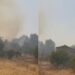 Zjarr në Vranisht të Himarës, flakët përhapen në zonë dhe zjarrfikësit në terren