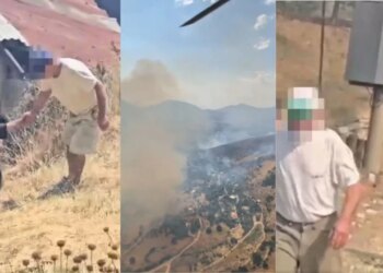 Zjarret e fuqishme në disa fshatra të Delvinës e Finiqit, ministri Lamallari: tre helikopterë dhe ndërhyrje toka-ajri