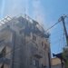 Zjarri përfshinë katin e pestë të një pallati në Sarandë; flakët përhapen shpejt