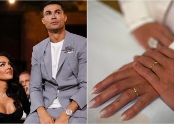Zyrtarisht burrë e grua: Cristiano Ronaldo martohet me Georgina Rodriguez dhe ndan momentin me fansat