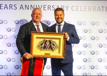 Armand Duka në kremtimin e 100-vjetorit të Federatës Greke: Jubile i rëndësishëm për futbollin e vendit
