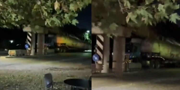 Autoboti përplaset me urën në Elbasan; raportohet rrjedhje gazi, evakuohen banorët