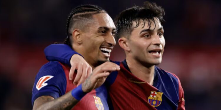 Barcelona emëron Raphinha dhe Pedri si kapitenët e parë blaugrana