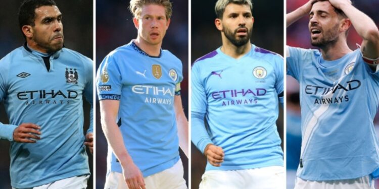 Blerjet që ndërtuan Manchester Cityn: 1.4 miliardë euro për 10 yje