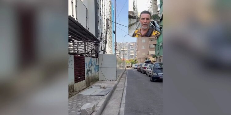 Braçe deputet i zgjedhur, inspekton me banorët në kryeqytet: rruga pastruar por ende e bllokuar; bashkia bëjë punën