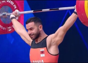 Briken Calja shkëlqen në Lojërat Mesdhetare, fiton medaljen e artë dhe vendos rekord të ri
