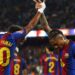 Çmenduri në Barcelonë: 7 gola, tripletë e Raphinhas dhe fitore spektakolare