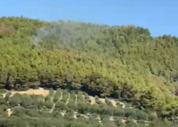 Dyshime për zjarrvënie të qëllimshme në Peshtan; Banori ngre alarmin: dje u shua, sot digjet një tjetër zonë