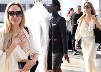 FOTO/ Angelina Jolie tërheq vëmendjen, veshja i zbulon reçipetat