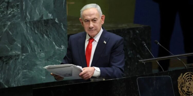 Fjalimi i Netanyahut në Asamblenë e Përgjithshme të OKB-së, dhjetëra diplomatë lanë sallën; nëse ka frikacakë, largohuni tani