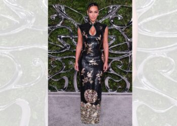 Foto/ Kim Kardashian mahnit me një fustan të zi YSL në galanë e muzeut George Lucas