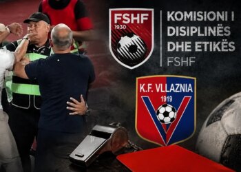 Grushti ndaj arbitrit trondit Superligën; Xhaferi rrezikon rreth 18 muaj pezullim, çfarë thotë Kodi i Disiplinës së FSHF