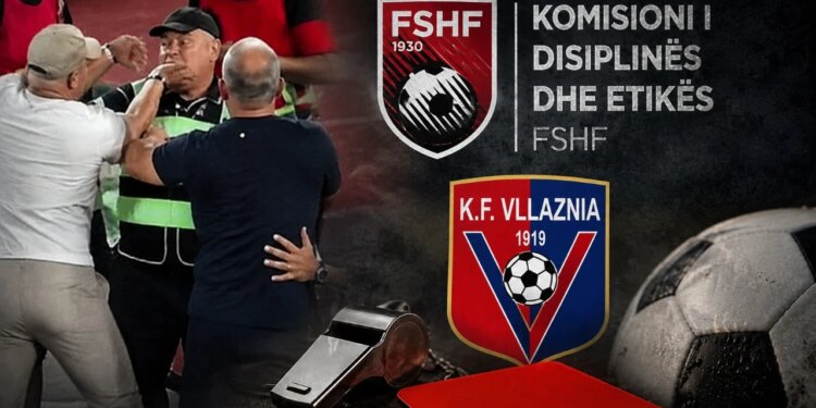 Grushti ndaj arbitrit trondit Superligën; Xhaferi rrezikon rreth 18 muaj pezullim, çfarë thotë Kodi i Disiplinës së FSHF