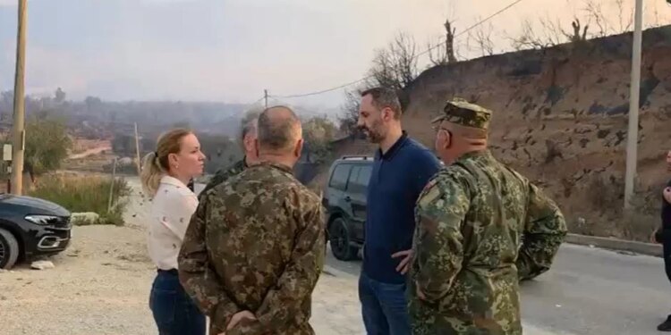 Himara lufton me flakët, prefektja Alushi: Janë djegur banesa dhe pemëtari; dëmet do vlerësohen pas shuarjes së zjarrit