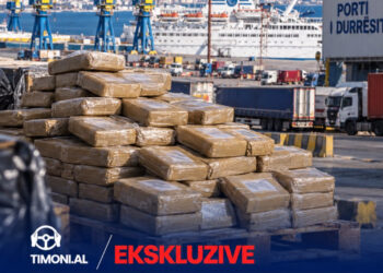 Denoncimi tronditës: 25 tonë kokainë dyshohet se kanë hyrë në Portin e Durrësit 10 ditë më parë