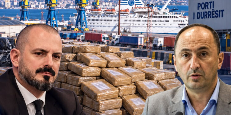 25 tonë kokainë kaluan në portin e Durrësit/ A janë të përfshirë në trafikun e drogës Drilon Bushati dhe Liburn Aliu?