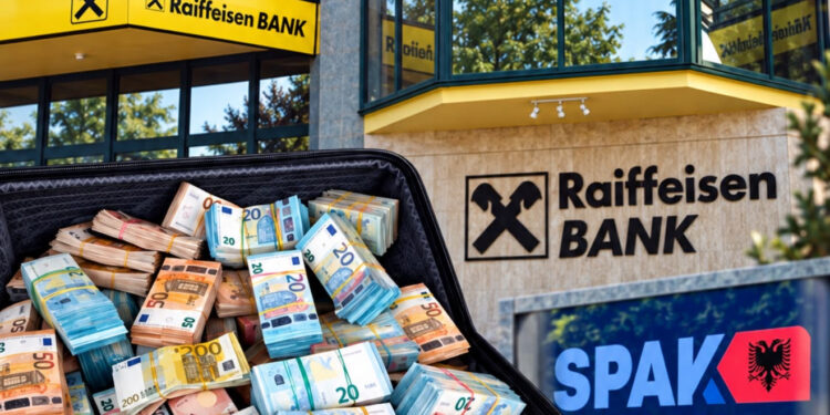 Dokumentet/ Si u pastruan rreth 600 mijë euro nga grupi kriminal, SPAK: Blenë 15 mijë m2 tokë nga Raiffeisen Bank
