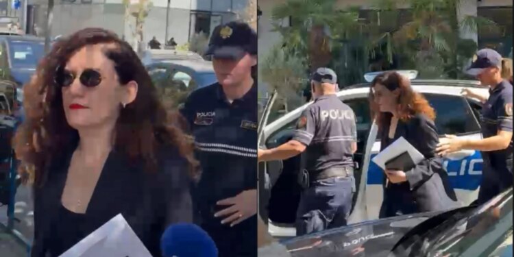 Ish-kreu i SHISH mbërrin në ambientet e GJKKO; Vlora Hyseni reagon për herë të parë