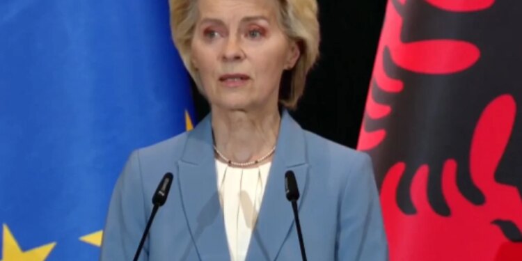 Konferencë Rama-Von der Leyen: Presidentja e KE—Shqipëria të vijojë reformat; mbi 80% e hapave të Planit të Rritjes