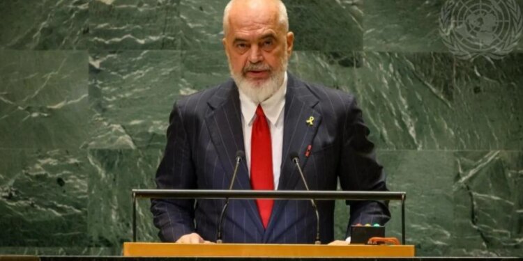 Kryeministri Rama mban sot fjalimin në hapje të debatit të Asamblesë së Përgjithshme të OKB-së