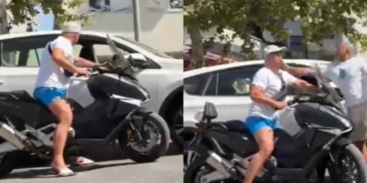 Ku jemi katandisur! Murrizi nxjerr videon: Ky që rrahin si gomarin në duhan është shefi i Komisariatit Krujë