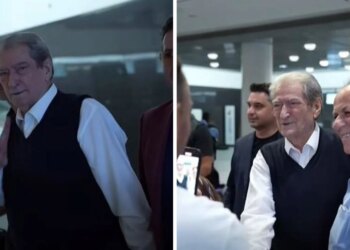 Përtej oqeanit: Berisha mbërrin në SHBA; kreu i PD publikon pamjet e pritjes në aeroport