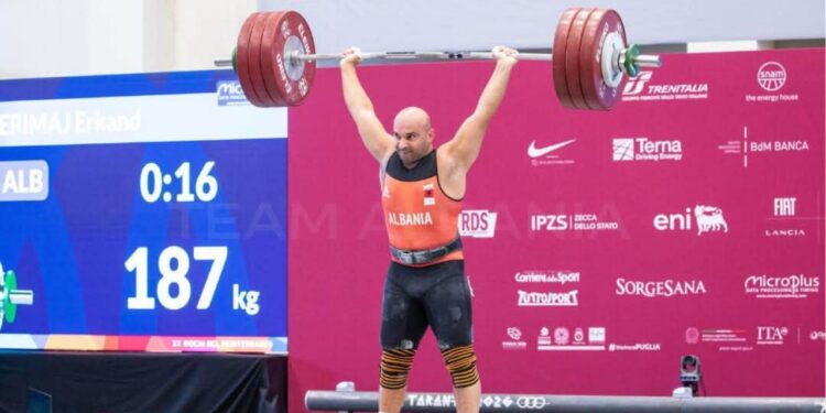 Pesha ndryshon, klasi mbetet: Qerimaj vendos 5 rekorde të reja kombëtare në Taranto 2026