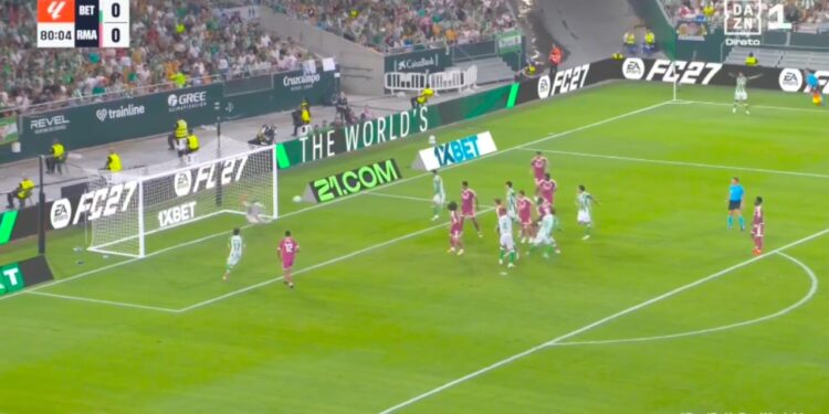Real Betis trondit Real Madridin e Mourinhos, triumfon me një gol në minutat e fundit; Mbappé humb penallti