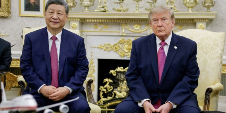 SHBA-Kinë: Trump dhe Xi diskutojnë marrëdhëniet strategjike, tregtinë dhe inteligjencën artificiale