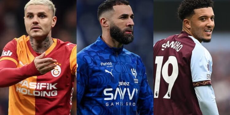Sancho, Benzema e Icardi, yjet pa kontratë: lista e plotë e luksit me parametër zero