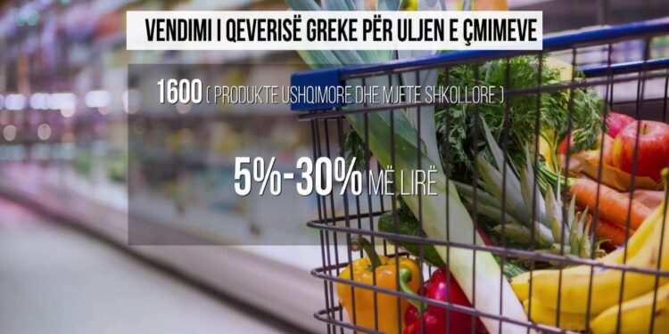 Shqipëria pret rënien e çmimeve; Price Watch kërkon kohë, në Greqi 1.600 produkte shiten deri 30% më lirë