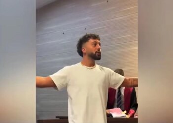 VIDEO: Gjykata e dënoi, reagimi epik i Gjestit në sallë, shikoni çfarë bën