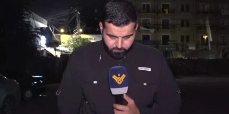 Video/ Gjatë raportimit live gazetari dhe kameramani plagosen nga sulmet ajrore izraelite në Liban