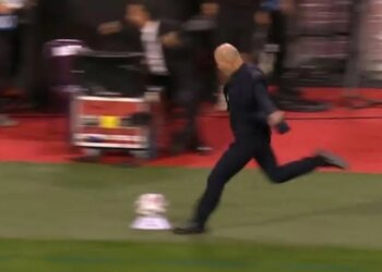 Zidane çmendet pas golit të Olises, ajo që bëri në vijën anësore bëhet virale