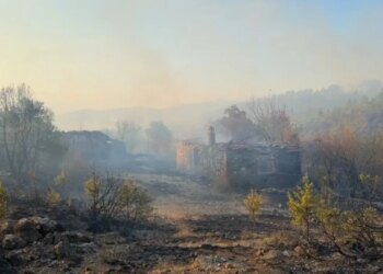 Zjarr i madh në Kashnjet, ndërhyhet nga ajri me dy helikopterë; vendoset perimetër sigurie, digjen disa banesa