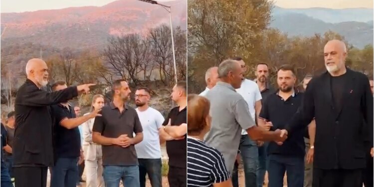 Zjarri masiv përfshiu Himarën/ Rama zbret, takon strukturat e angazhuara, 340 efektivë të Forcave të Armatosura në operacion