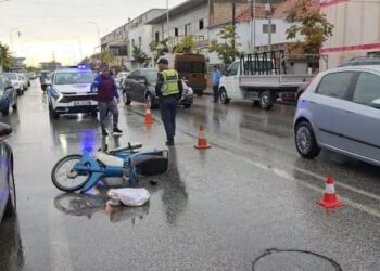 Aksident në Lushnje, plagoset drejtuesi i motorit; dyshohet se ishte në efektin e alkoolit