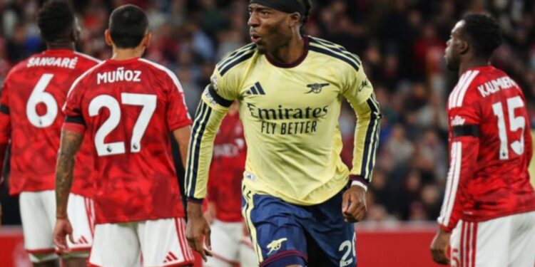 Arsenal nuk gabon dhe mposht Nottingham, rikthen diferencën në 3 pikë ndaj Manchester City