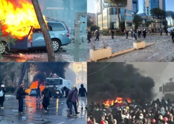 Bilanci i protestave të dhunshme në Tiranë: 320 lënduar në 8 ditë, 192 policë, 92 protestues, 36 kalimtarë