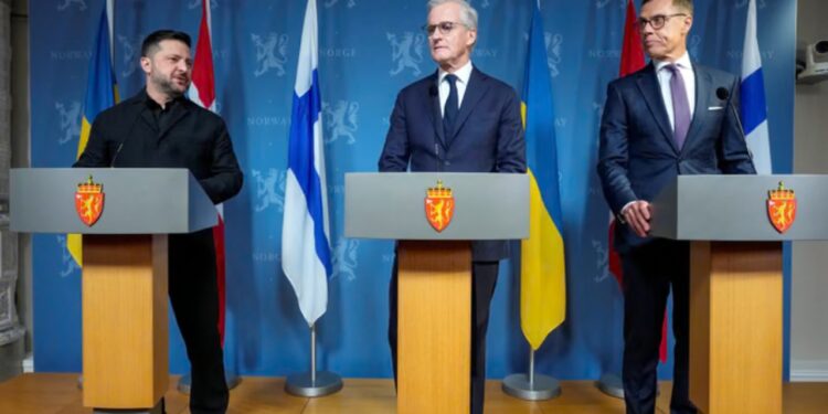 Bisedë telefonike me Putinin për Ukrainën; Finlanda dhe Norvegjia kërkojnë përparim drejt paqes