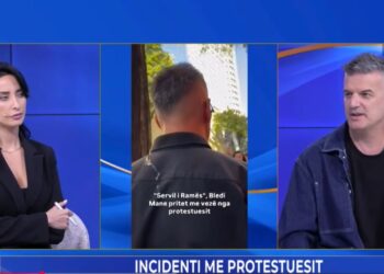 Bledi Mane pas përplasjes me protestuesit: Jam kërcënuar, u sulmova, përgjegjës Qorri dhe Shehaj