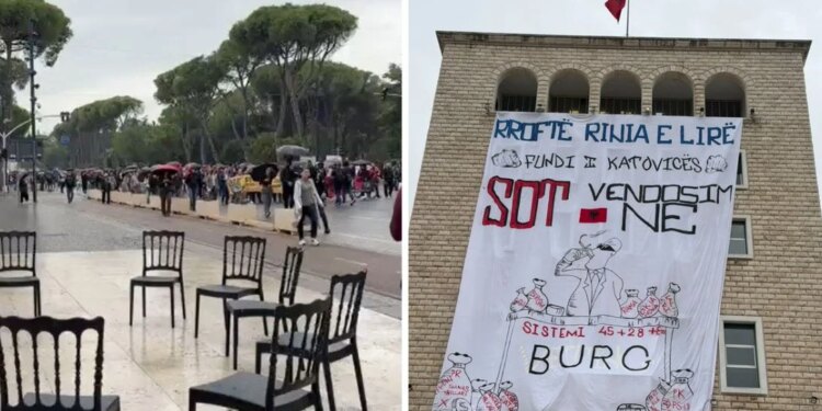 Bojkot në universitete: studentë e pedagogë sërish para Kryeministrit, pa dialog me Ramën; tubimi te Ministria e Arsimit
