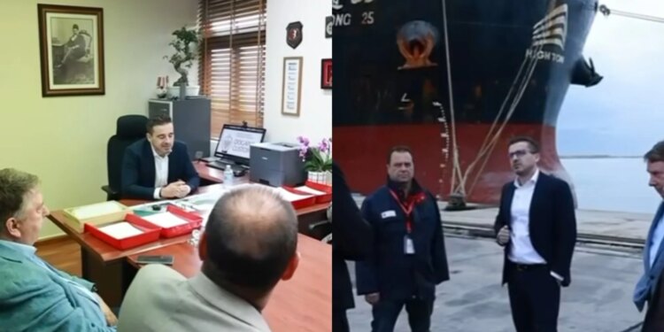 Drejtorët e dorëhequr vijojnë punën, Besmir Beja inspekton Degën Doganore të Durrësit