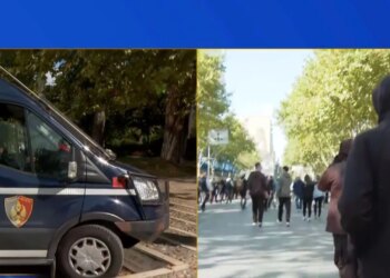 Frikë nga grumbullimi i protestuesve, Policia zhvendoset te Kuvendi dhe blindon hyrjet