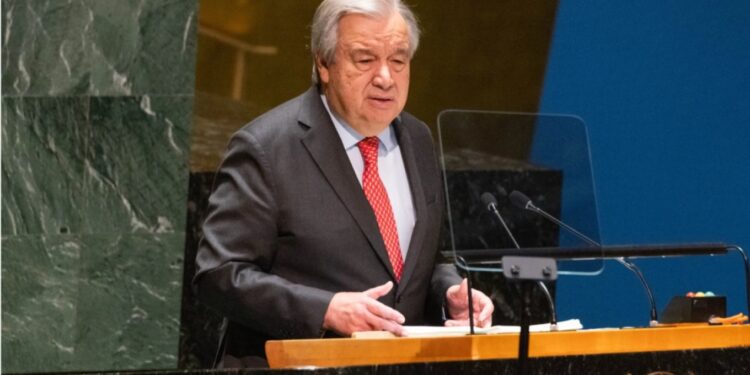 Guterres kërkon armëpushim të përhershëm në Gaza: Është koha për paqe